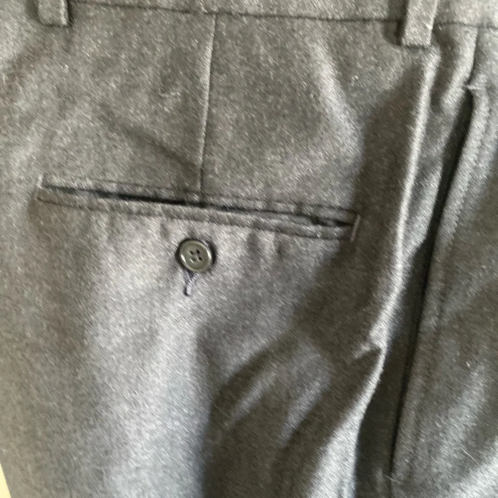 Keneth Cole‎ NY Men’s Suit 2 Piece Dark Gray Jacket 44L Pants 38X29 Flat Front